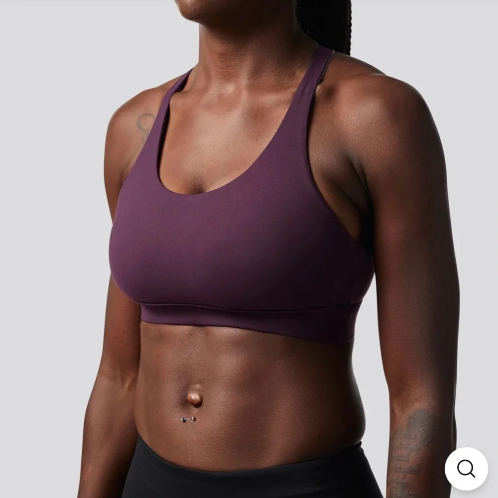 Nwt Born Primitive Max Effort Sports Bra Purple Size Xs — image 2 of 8